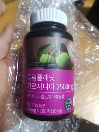 슬림플래닛 가르시니아 2500mg 비포밀 — 5점을 준 리뷰어가 2021년 3월 올린 사용 사진