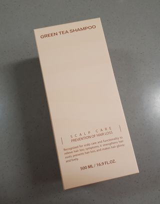 프리마인 더이상 뻣뻣하고 효과없는 탈모샴푸는 NO. 근본부터 케어하는 셀베이스 그린티샴푸(500ml) — 5점을 준 리뷰어가 2023년 1월 올린 사용 사진