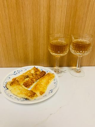 앙투어솔레 아일랜드 구워먹는 치즈 100 자연 치즈 와인안주 300g(100g x 3팩) — 5점을 준 리뷰어가 2022년 10월 올린 사용 사진