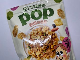 오!그래놀라팝 현미아몬드 — 5점을 준 리뷰어가 2022년 4월 올린 사용 사진