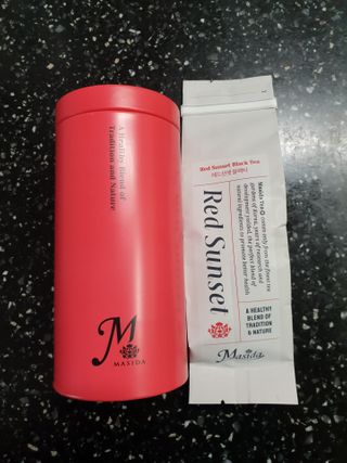 마시다 붉은 석양 빛을 담은 프리미엄 수제 블렌딩 홍차, 레드선셋블랙티 — 5점을 준 리뷰어가 2021년 3월 올린 사용 사진