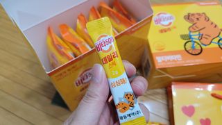 광동제약 [광동] 비타500데일리스틱 70포X2개 + 뚱랑이엽서 + 쇼핑백 증정 — 5점을 준 리뷰어가 2022년 10월 올린 사용 사진