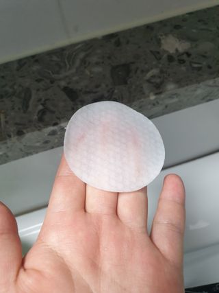 키노닉스 양배추 카밍 진정 토너패드 — 5점을 준 리뷰어가 2021년 7월 올린 사용 사진