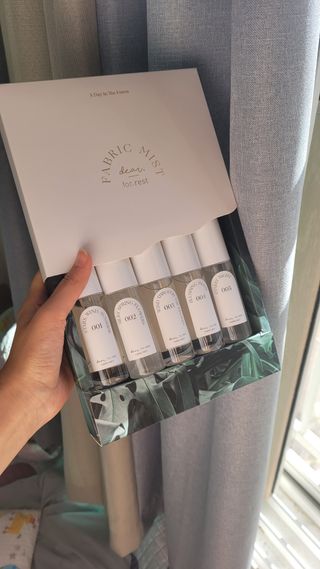 디어포레스트 [5개세트] 숲속의 하루 패브릭미스트 (섬유향수/ 룸스프레이) 50ml 5개 — 5점을 준 리뷰어가 2022년 9월 올린 사용 사진