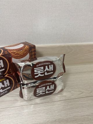 롯데제과 롯샌 카페크런치 — 5점을 준 리뷰어가 2021년 10월 올린 사용 사진