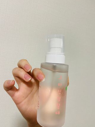 [시카앰플] 묘오한 고마진정할때 진정 스프레이 앰플 150ml — 5점을 준 리뷰어가 2021년 1월 올린 사용 사진