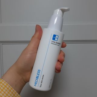 메디블레스 바이탈 베리어 로션 — 5점을 준 리뷰어가 2022년 5월 올린 사용 사진