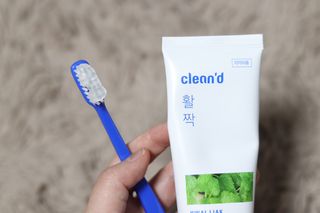 주식회사 클린디 [클린디] 찝찝한 칫솔은 이제 그만, 살균과 건조기능 칫솔살균건조기로 더욱 뽀송하게🦷 — 4.5점을 준 리뷰어가 2022년 1월 올린 사용 사진