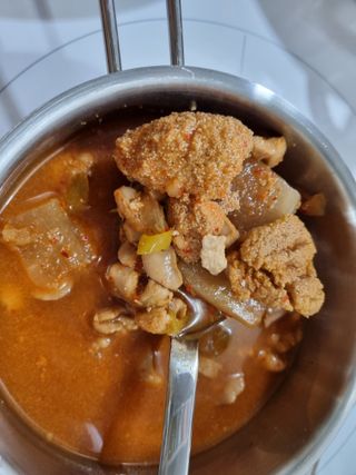 소담스퀘어 상암 궁중해물탕조씨집 백년가게 조씨집 팔뚝탕1인분550g — 5점을 준 리뷰어가 2022년 12월 올린 사용 사진