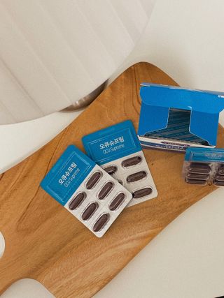 뉴트리션팩토리 비타프렙 오큐슈프림 루테인 오메가3 1050mg — 5점을 준 리뷰어가 2021년 7월 올린 사용 사진