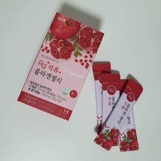 함초록 Rg+ 석류콜라겐젤리 — 5점을 준 리뷰어가 2021년 3월 올린 사용 사진