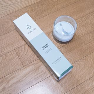 유메이 웰니스 샴푸 + 유메이 스칼프 브러쉬 — 5점을 준 리뷰어가 2021년 12월 올린 사용 사진