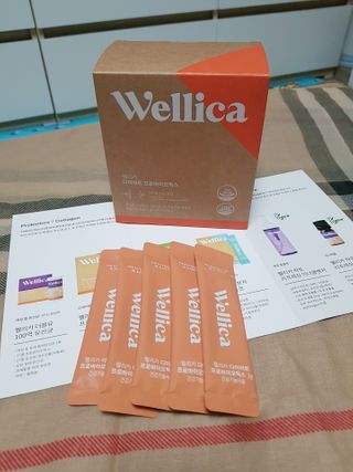웰리카 다이어트 프로바이오틱스 — 5점을 준 리뷰어가 2021년 2월 올린 사용 사진