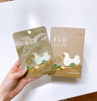 도그퓨어 푸드닭 강아지 닭고기 통살 애견간식 오리지널/차전자피/초록입홍합 — 5점을 준 리뷰어가 2021년 11월 올린 사용 사진