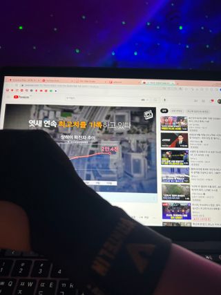 반테린서포터 손목 — 5점을 준 리뷰어가 2022년 4월 올린 사용 사진