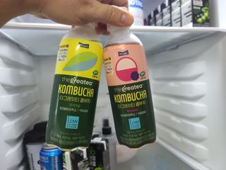 더그레잇티 콤부차 [매일유업] 더그레잇티 44kcal 콤부차 300ml *12개입 (오리지널 6개+베리리치 6개) — 5점을 준 리뷰어가 2023년 8월 올린 사용 사진