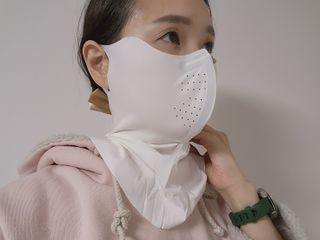 어베이브 3D와이어 퍼펙트벤트 자외선차단 마스크 — 5점을 준 리뷰어가 2024년 3월 올린 사용 사진