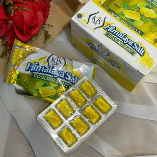마요라 히말라야 솔트 캔디 2종-페퍼민트 맛, 라임민트 맛 — 5점을 준 리뷰어가 2022년 11월 올린 사용 사진