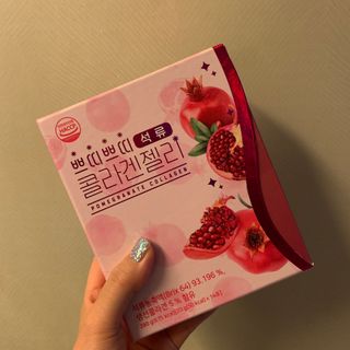 헬스업_쁘띠쁘띠석류콜라겐젤리_20g x 14포 — 5점을 준 리뷰어가 2021년 2월 올린 사용 사진