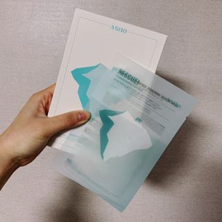 에이스노 레스큐 이미디에이트 수딩 시트마스크 — 4점을 준 리뷰어가 2021년 12월 올린 사용 사진