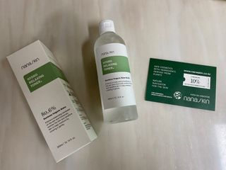 나나스킨 하이드로릴렉싱토너 — 5점을 준 리뷰어가 2021년 6월 올린 사용 사진