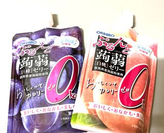 ORIHIRO 오리히로 곤약젤리 제로칼로리 130g 4종 4팩(맛별로 1팩씩) — 5점을 준 리뷰어가 2023년 3월 올린 사용 사진