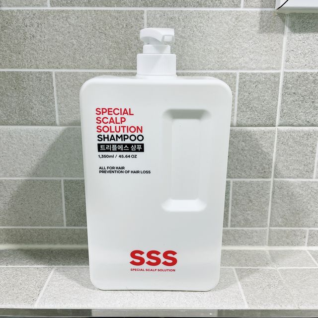 트리플에스 탈모 샴푸 1350ml 리뷰 사진