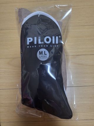 [사이즈가 있는 양말 필로이] 남/여 골지 발목 양말 4족 세트 남【S, M, L, XL】여【S, M, L】_컬러 랜덤 — 4점을 준 리뷰어가 2022년 6월 올린 사용 사진