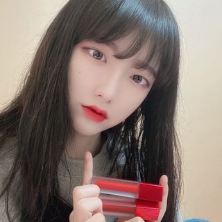 [블랙루즈] 에어 핏 벨벳틴트 시즌1 7종 중 택1+랜덤1 — 5점을 준 리뷰어가 2021년 1월 올린 사용 사진