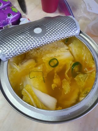 셰프애찬 단호박 백김치 1kg — 5점을 준 리뷰어가 2022년 10월 올린 사용 사진