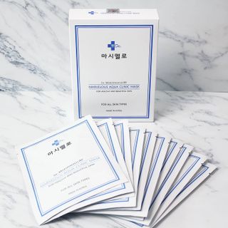 닥터마시멜로 닥터마스멜로 마블러스 아쿠아 클리닉 마스크 — 5점을 준 리뷰어가 2021년 5월 올린 사용 사진