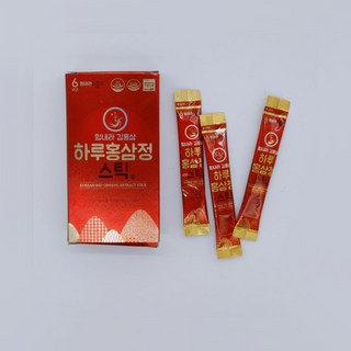 힘내라김홍삼 하루홍삼정스틱 10g x 10포 — 3점을 준 리뷰어가 2021년 3월 올린 사용 사진