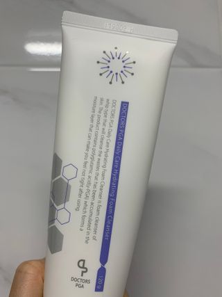 닥터스피지에이 데일리 케어 하이드레이팅 폼클렌저 — 3.5점을 준 리뷰어가 2021년 6월 올린 사용 사진