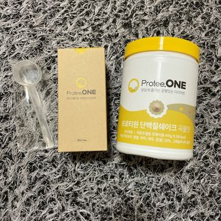 프로티원 단백질쉐이크 곡물맛 2주분 1통+보틀 — 4점을 준 리뷰어가 2021년 4월 올린 사용 사진