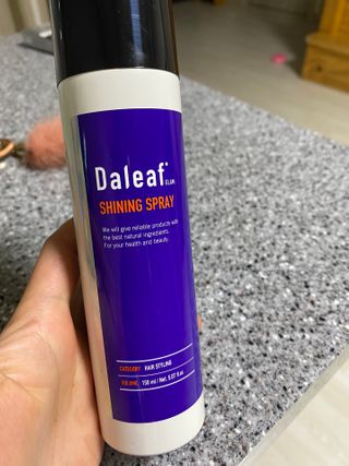 달리프 글램 샤이닝 스프레이 150ml — 5점을 준 리뷰어가 2020년 12월 올린 사용 사진
