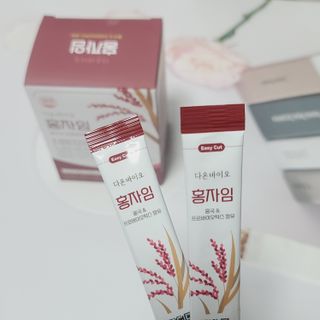하루 1포로 콜레스테롤, 유산균, 고역가 소화효소까지 한번에 섭취! 다온바이오 홍자임 1개월분(30포) — 5점을 준 리뷰어가 2023년 2월 올린 사용 사진
