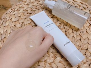 화이트리 비움 약산성 클렌징젤 ,마일드 필링젤 세트 — 5점을 준 리뷰어가 2021년 2월 올린 사용 사진