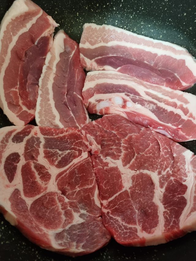 캐나다산 냉장 삼겹살&목살 리뷰 사진