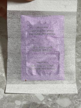[레제르] 아로마 수액패치 발패치 10매입 - 라벤더향/유칼립투스향/대나무향 — 4점을 준 리뷰어가 2022년 2월 올린 사용 사진