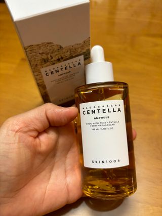 [스킨1004] 마다가스카르 센텔라 앰플 100ml — 4.5점을 준 리뷰어가 2024년 5월 올린 사용 사진