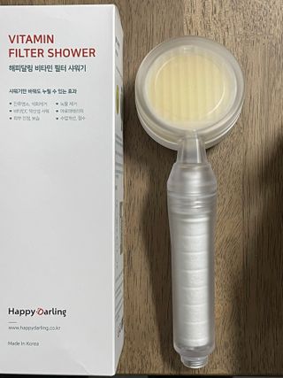 해피달링 약산성 비타민 샤워기 — 5점을 준 리뷰어가 2023년 2월 올린 사용 사진