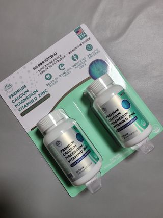 서울약사신협 네이처픽_칼슘마그네슘비타민D_1,305mg x 120캡슐 — 5점을 준 리뷰어가 2021년 9월 올린 사용 사진