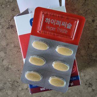 뉴트리션팩토리 비타프렙 하이퍼씨슬 밀크씨슬 900mg — 5점을 준 리뷰어가 2021년 10월 올린 사용 사진