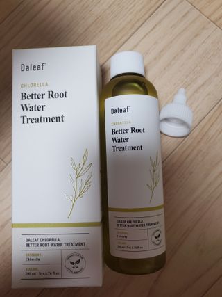 달리프 클로렐라 베러 루트 워터트리트먼트 200ml — 5점을 준 리뷰어가 2021년 5월 올린 사용 사진