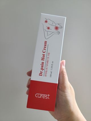 건강누리인터내셔날 큐어레스트 스포츠 마사지 닥터페인 바디 핫 롤링 볼 크림(100ml) — 4.5점을 준 리뷰어가 2022년 3월 올린 사용 사진