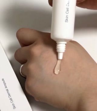 브에노 스킨셀 더마 앰플 — 5점을 준 리뷰어가 2021년 6월 올린 사용 사진
