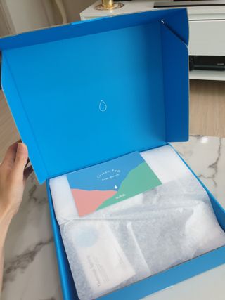 설랩수앤슈, 직접 만들어 쓰는 아기 물티슈 — 5점을 준 리뷰어가 2021년 6월 올린 사용 사진
