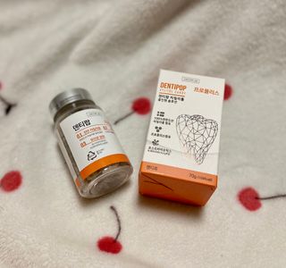 작심연구소 구취제거+충치예방+치아화이트닝 마법의 캔디 덴티팝3종(맛 랜덤 발송) — 4점을 준 리뷰어가 2022년 5월 올린 사용 사진