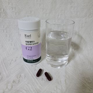 라엘 밸런스 3종 (질 건강 리스펙타 프로바이오틱스, 월경케어 보라지유, 요로건강 크랜베리) 랜덤 증정 1개 — 4점을 준 리뷰어가 2022년 12월 올린 사용 사진
