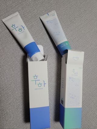 [심폐소생소] 무불소 임산부 천연 치약 — 5점을 준 리뷰어가 2021년 10월 올린 사용 사진